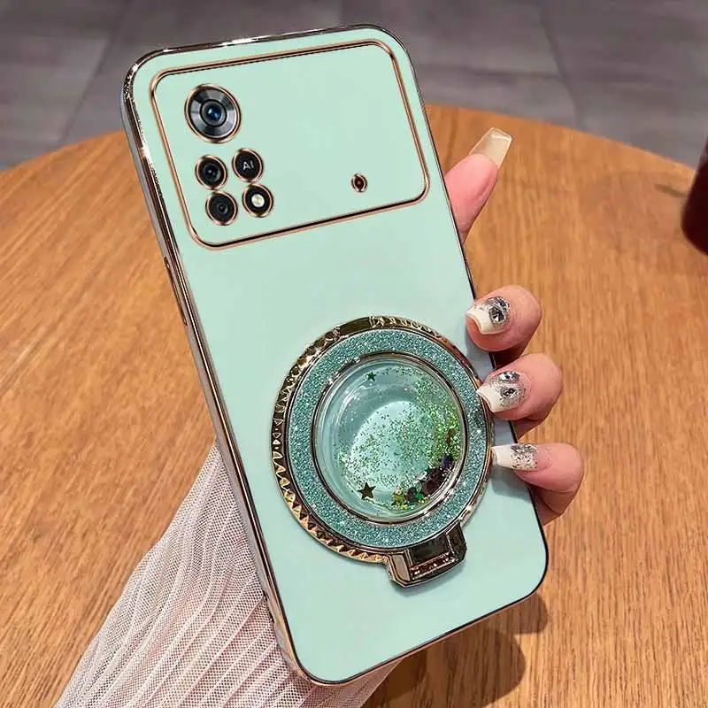 X4Pro Circular Support Plating Phone Case Cover