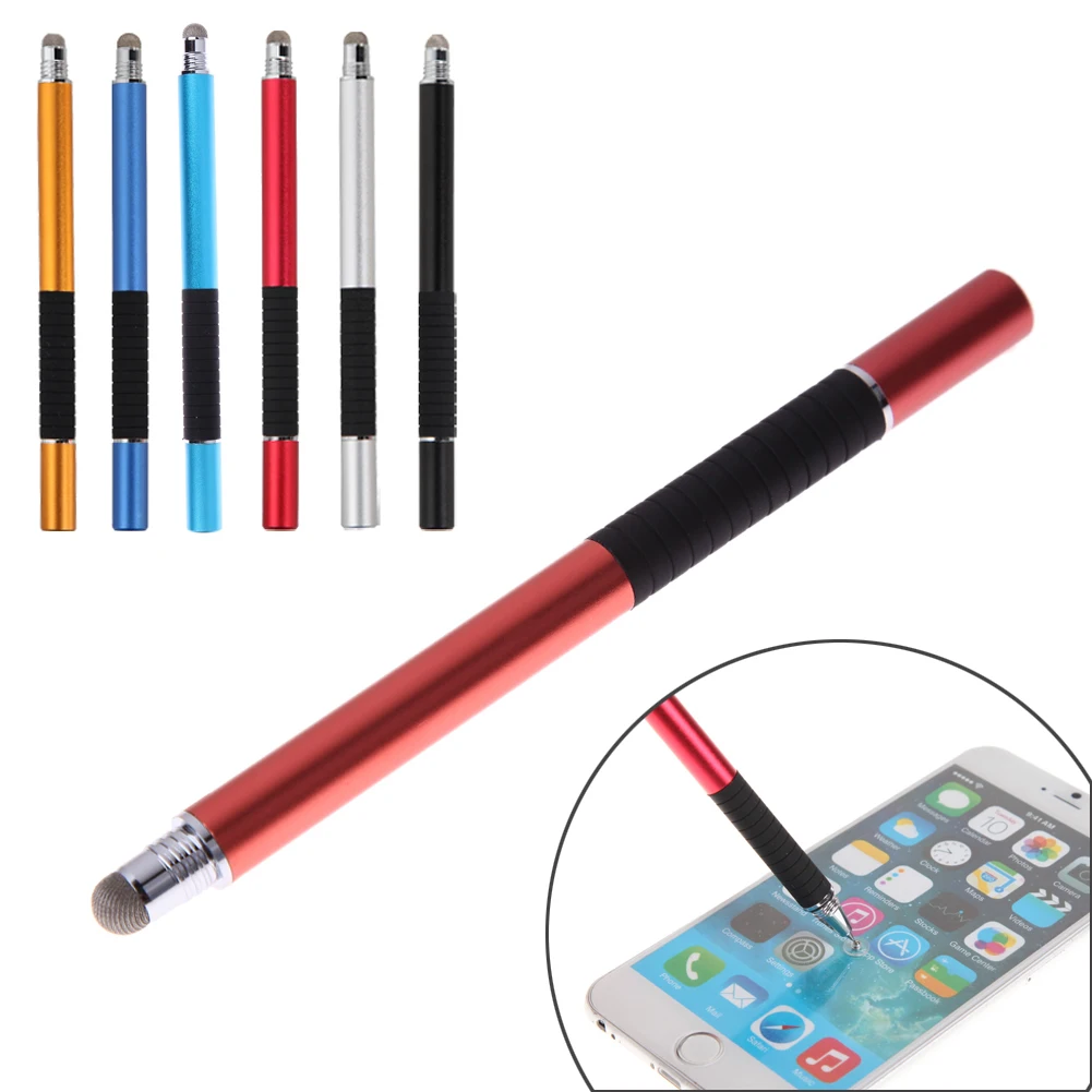 Stylus Pen Touch Pen Universal 2 In 1 Stylus Pen For iOS Android Precision Head Touch Screen Capacitive Pen Drawing Screen Touch For iPad Samsung