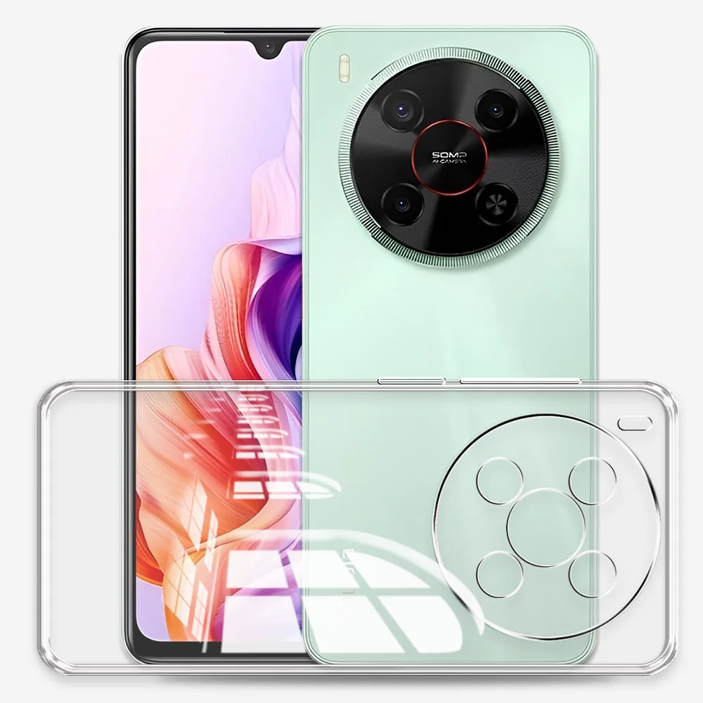 Clear Soft Silicone Shockproof Back Cover Bumper  - Transparent Phone Case