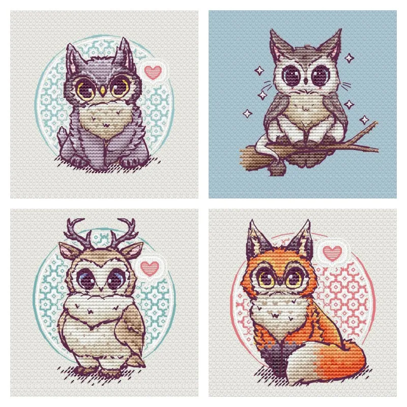 Cross Stitch Sets 1964 14ct 18ct Stich Kit Embroidery Needle Arts Craft Complete Kit Hobby cross stitch kits