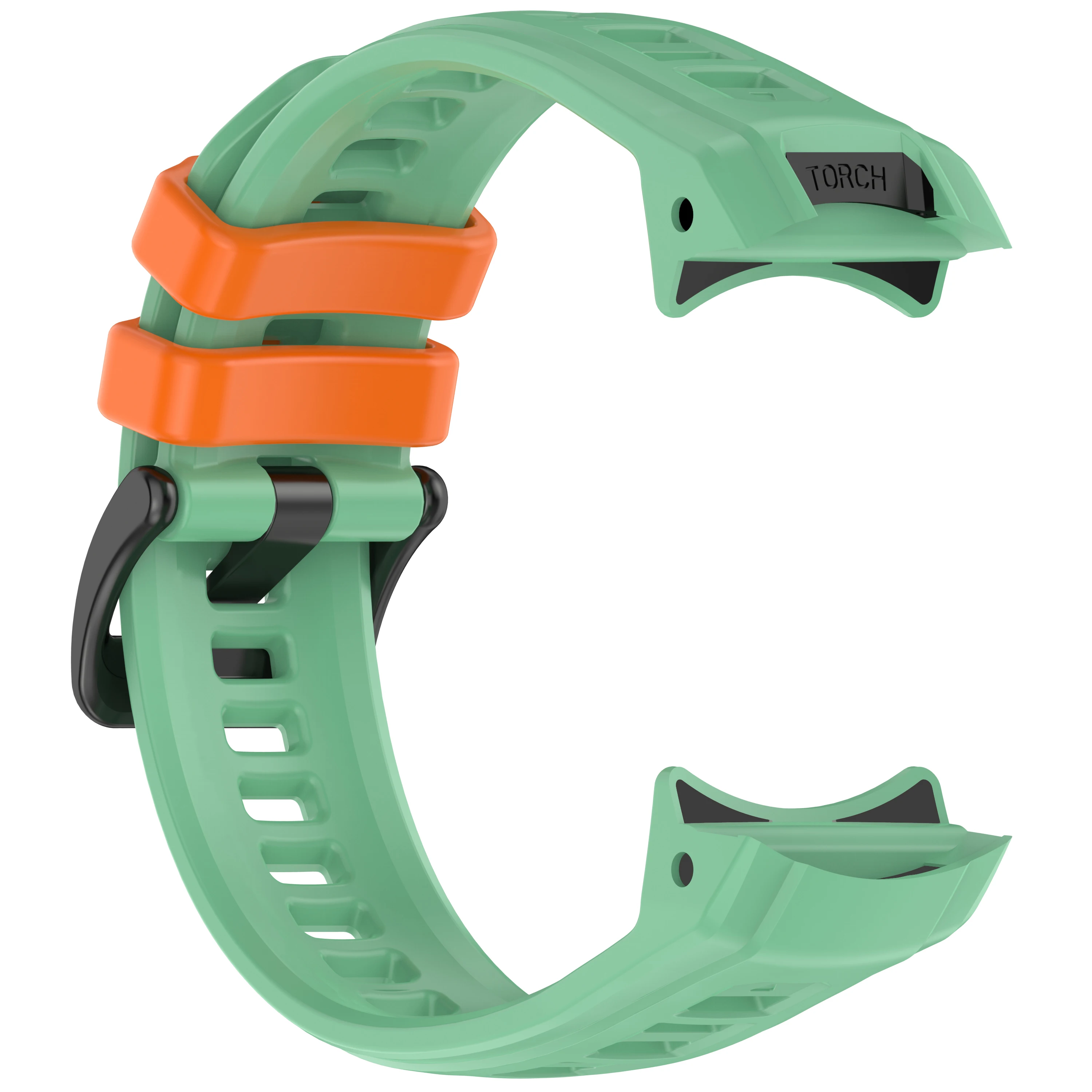 Premium Sports Silicone Watch Strap - Soft, Durable Replacement Band