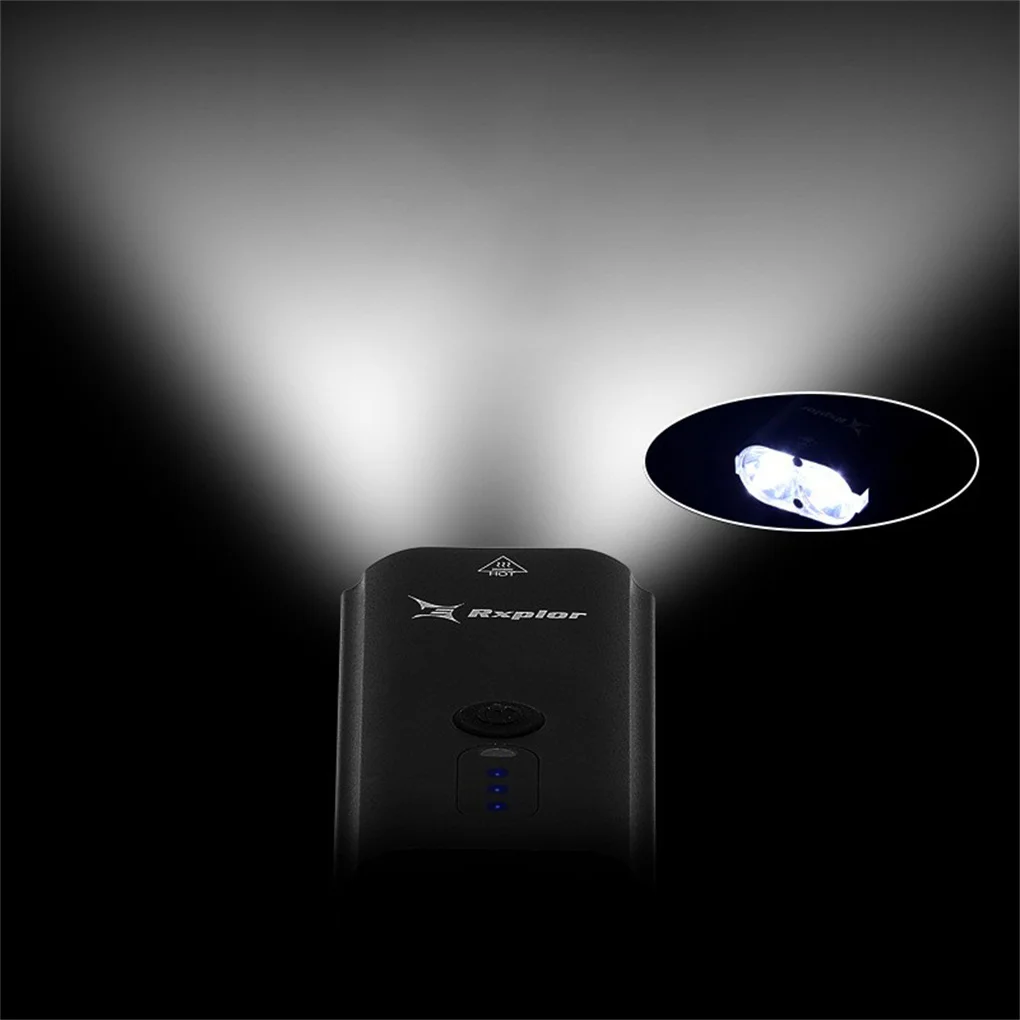 

LED Bike Headlight USB Charging 600LM Flashlight Outdoor Sports Headlamp