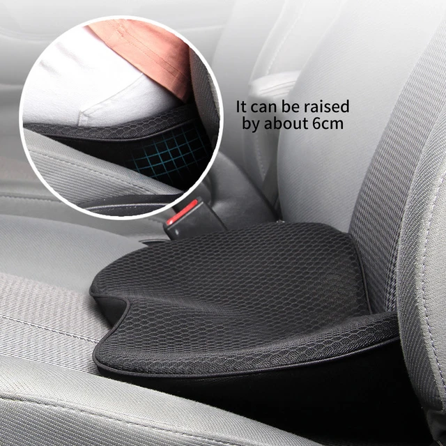 Adult Car Booster Seat Cushion for Short Drivers People Office Chair Driving  Non Slip Portable Automotive Seat Cushion Pad Blue - AliExpress
