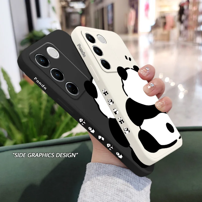 Panda Back Phone Case - Durable and Stylish Design