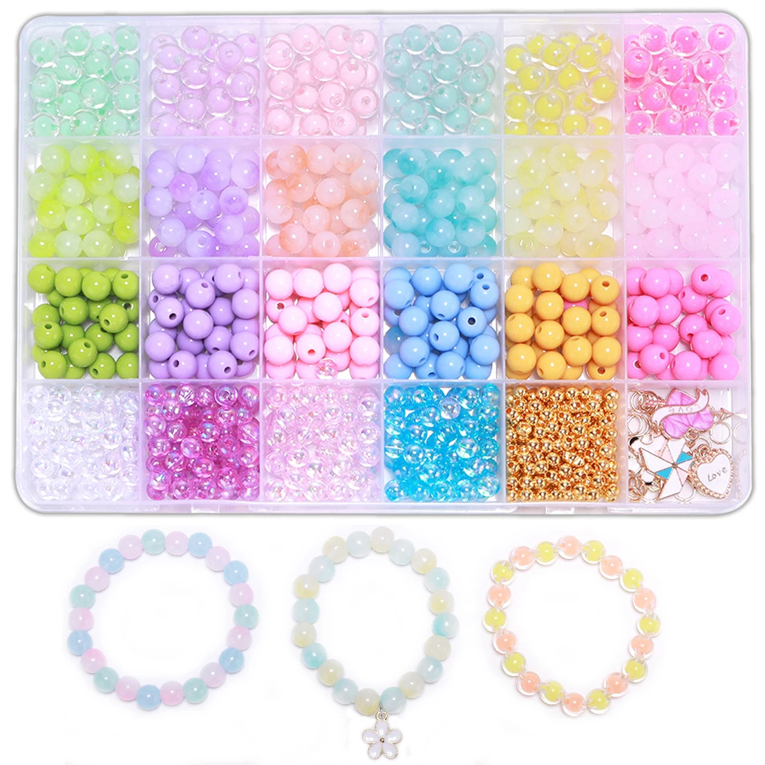 Kit De Fabricación De Pulseras Para Niñas De La Amistad - Ki | Meses