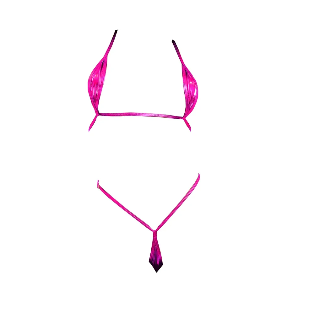 Women Summer Bikini Bra G-String Top Underwear Shiny Lingerie Thongs Sleepwear Undies Swimming Beach women swimwear bikini swimsuit sexy underwear