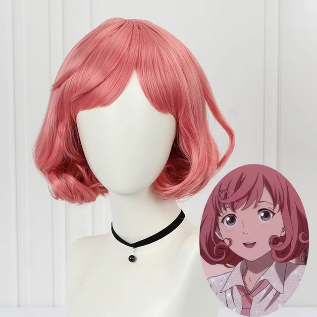 Anime Noragami Ebisu Kofuku Cosplay Wig Pink Curly Heat Resistant Synthetic  Hair Cos Fake Hairs Props Carnival Wigs Accessories - AliExpress