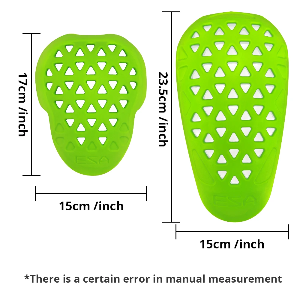 CE Certified Motorcycle Armor Jacket Insert Back Protector Universal Anti-Shock Rider Armor Back Spine Protective Pad