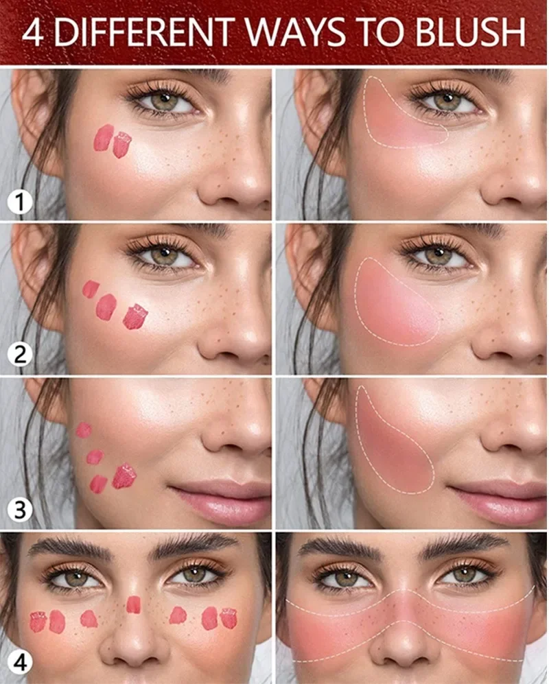 Waterproof Liquid Contour Stick Pink Contour Stick Face Foundation Make Up Pens V-face Shaping Pen Face Makeup