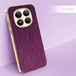 Electroplating Meteor Silicone Anti - drop Phone Case - Redmi note 15 Pro 4G (PURPLE)