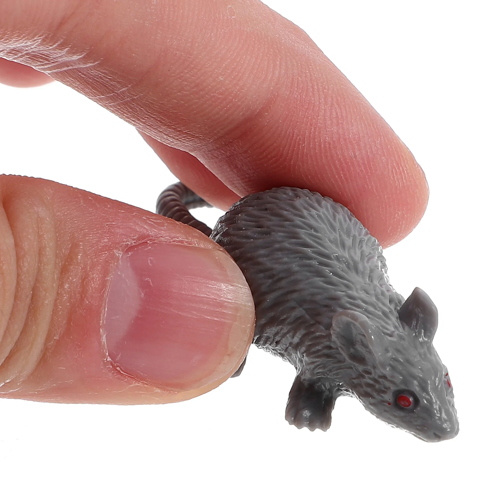 20 PCS Simulation Mouse Toys Fake Prank Halloween Scary Small Model