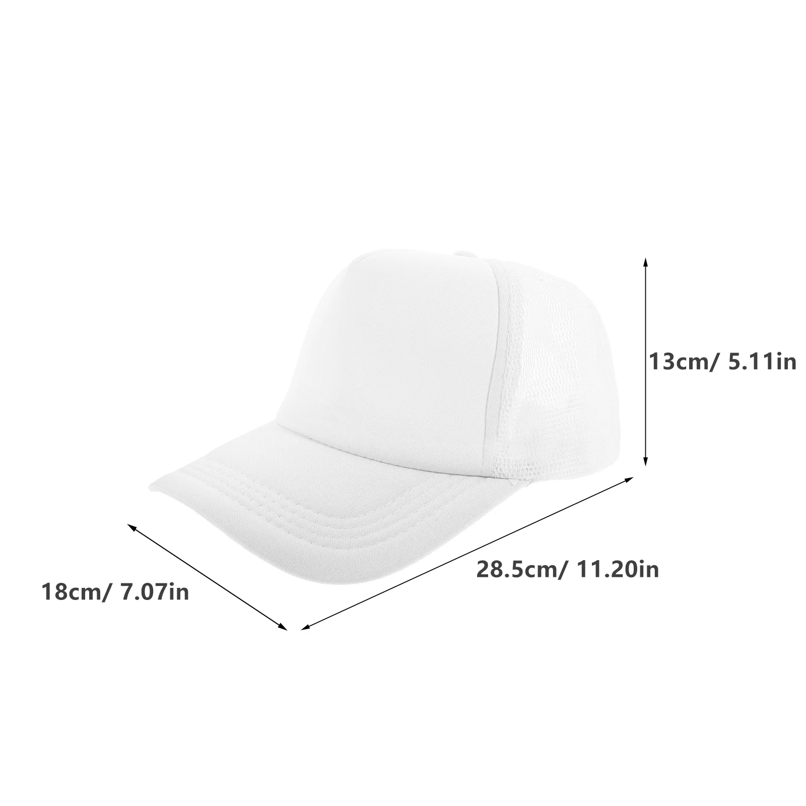 10 Pcs Whiskey Bent Hat Co Mesh Baseball Cap Mens Blank Summer Caps Hats Pvc and Women Black