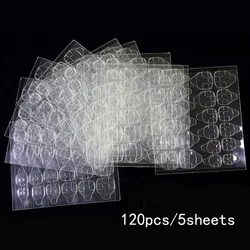 Ultra - Sticky Waterproof Nail Adhesive Tabs (120pcs)