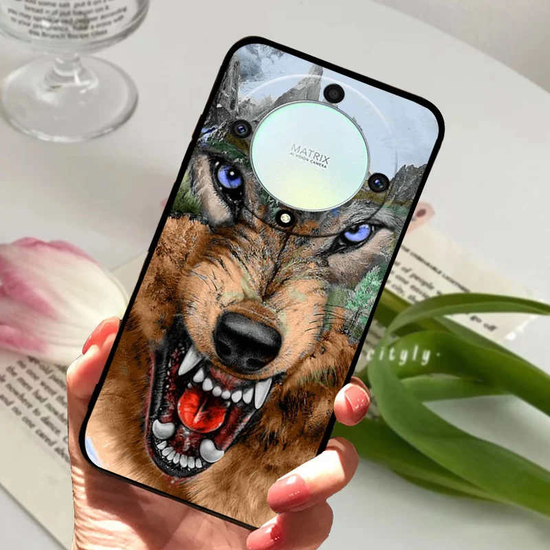 Cartoon Shockproof Soft TPU Silicone Phone Case Cover - Magic6 Lite Series