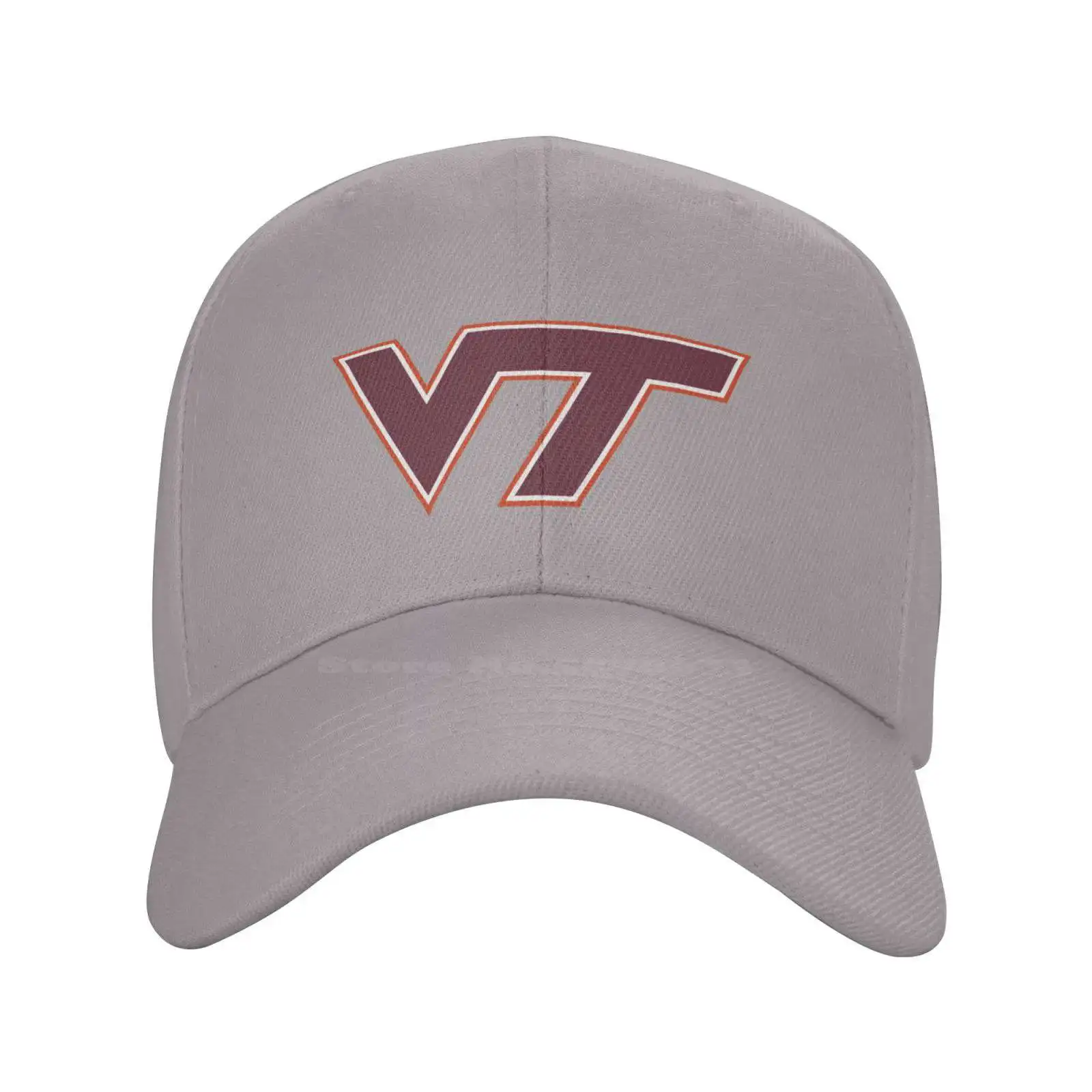 

Модная качественная джинсовая бейсболка с логотипом Virginia Tech Hokies