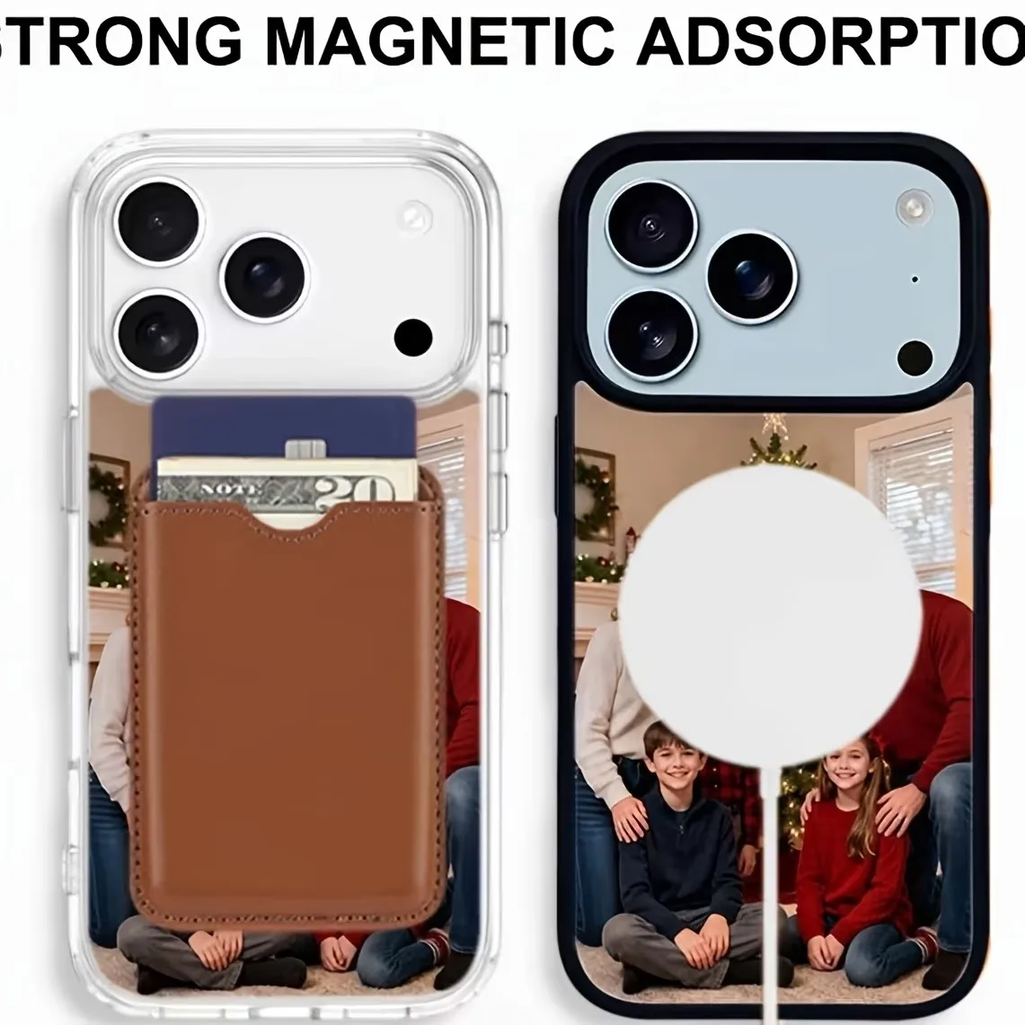 Personalized DIY Phone Case with Magsafe Wireless Charging Compatibility