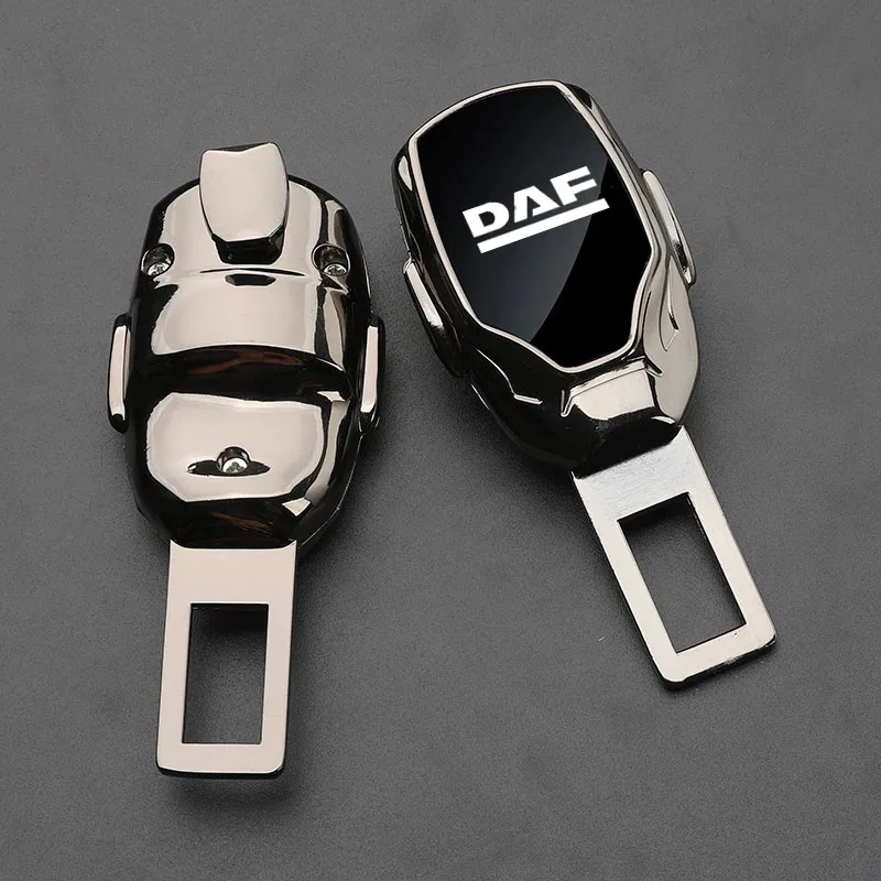Car Seat Belt Metal Jewelry Seat Belt Accessory Extender for DAF XF 95 105 Auto Accessories
