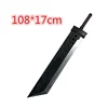 108cm  7 VII Sword Zack Fair Sword Weapon Final Cloud Strife Buster Sword Cosplay 1:1 Game Remake Sword Knife Safety PU 2