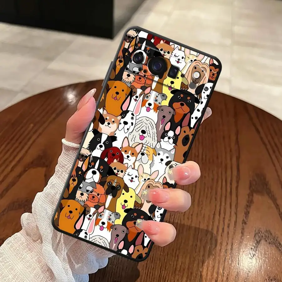 Adorable Pet-Themed Soft Phone Case Cover