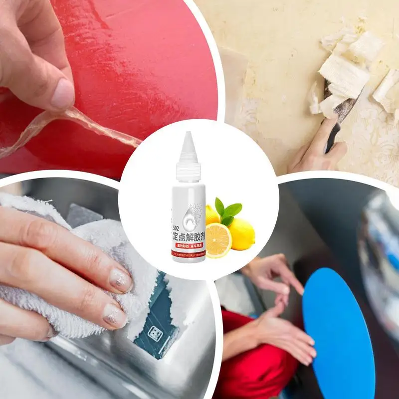 Adhesive Remover Sticker Remover For Cars 30ml Professional Adhesive Multifunctional Glue For Stickers Labels