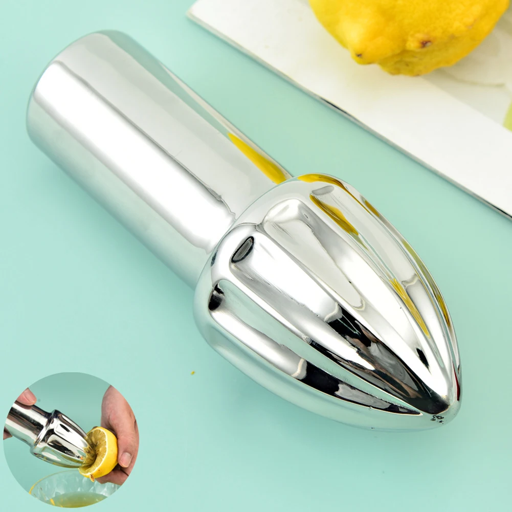 Professional Manual Fruit Juicer Stainless Steel Handheld Lemon Citrus Squeezer
