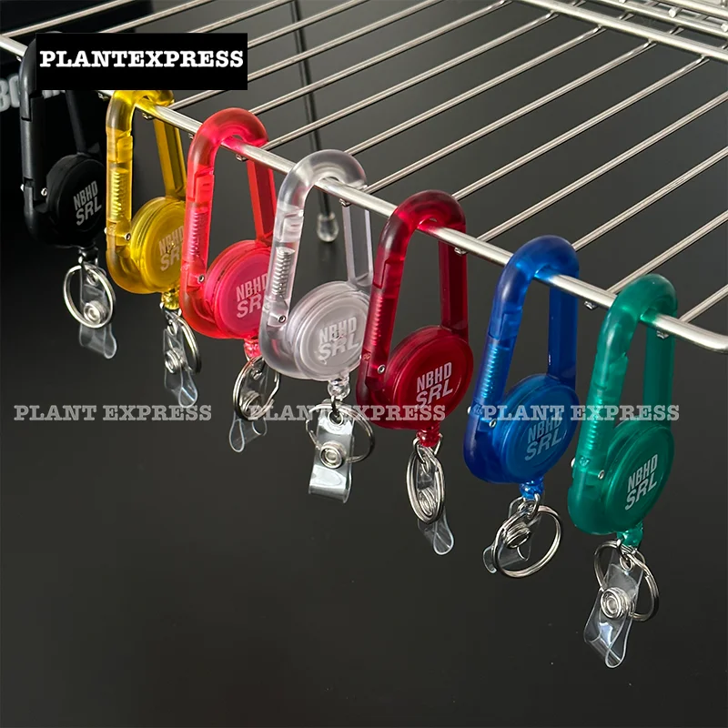 

Camping Outdoor Retractable Keychain Trend Multi functional Backpack Buckle with Anti loss Rope Multi color Easy Pull Buckle