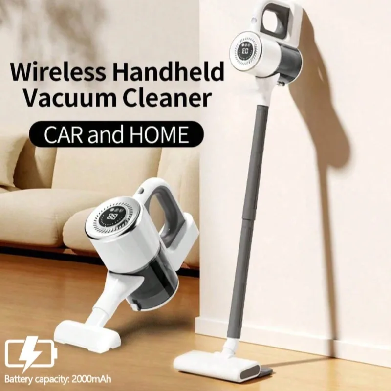 [For Pet Owners] Cordless Vacuum Cleaner - Strong Suction for Hair & Mess, Effortless Carpet & Floor Cleaning