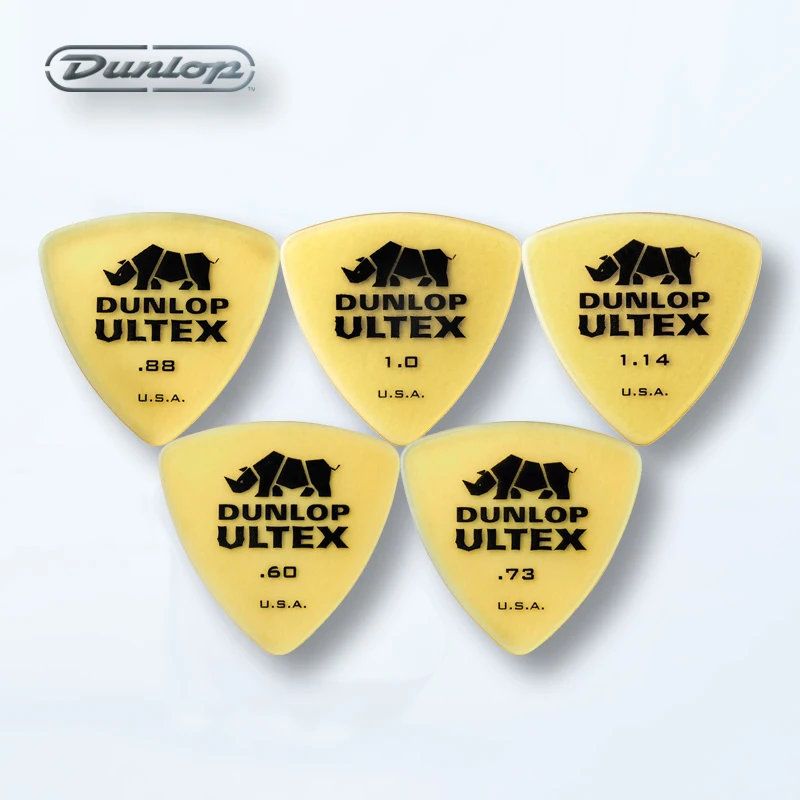 Dunlop Triangolo Ultex Plettro Per Chitarra Plettro 0.6/0.73/0.88/1.0/1.14Mm Basso Acustico Elettrico Accessori Per Chitarra Classica 426R