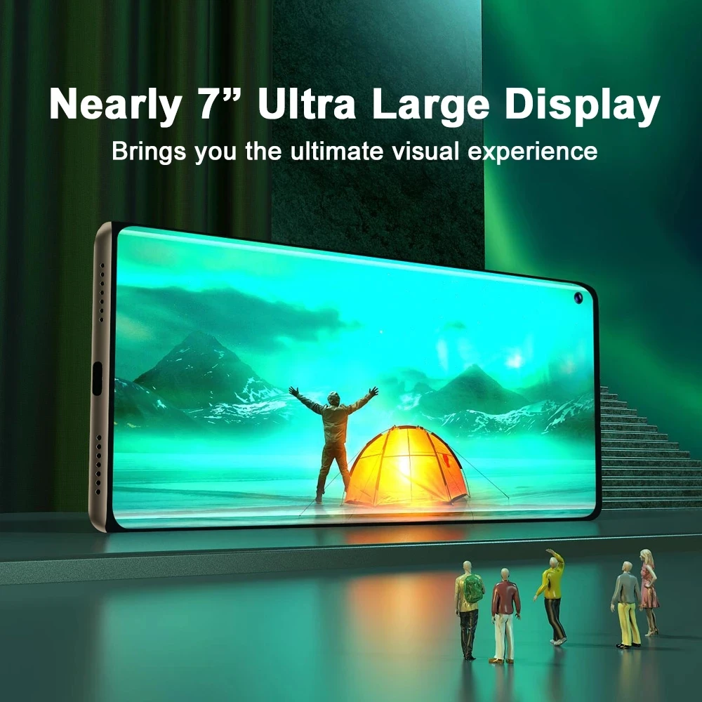 New Cubot MAX 3 Smartphones 6.95Inch Ultra Large Full Screen 48MP Triple Camera 5000mAh Battery Android 11 4G Mobile Phone NFC