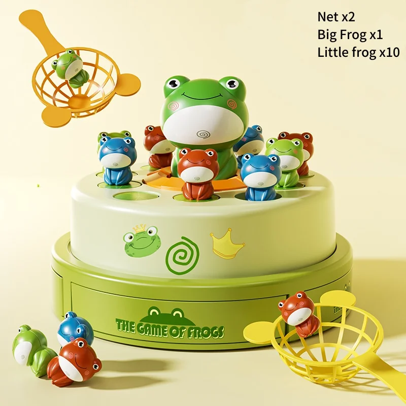 Frogy Fun: Jogo Interativo de Salto de Sapo para Crianças de 3 a 6 Anos, Jogos Interativos Pai-Filho, Natal, Presentes de Aniversário