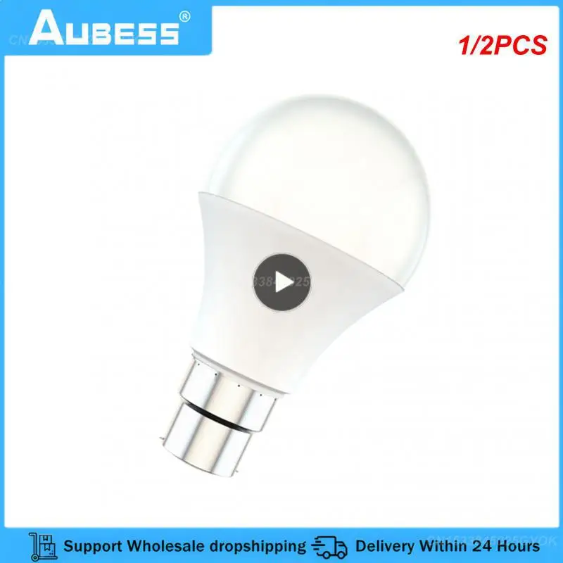 

1/2PCS 220V LED Lamp Cool/Warm White SMD2835 Bulbs Living Room Lighting Light 3W/6W/9W/12W/15W/18W/21W led bulb