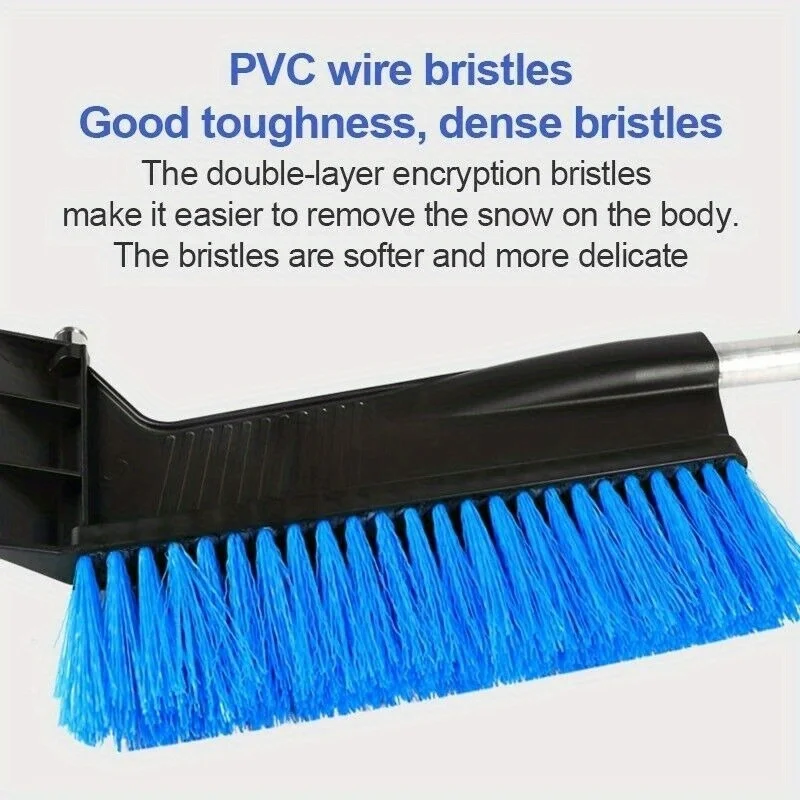 3in1 Multi-functional Car Snow Shovel, Car Snow Scraper Glass Defrost Snow Deicing Cleaning Tool