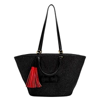 Sac à main CHCH pour femme, nouvelle collection été 2026, sac fourre-tout grande capacité abricot, sac de voyage et de plage double usage avec bandoulière 2