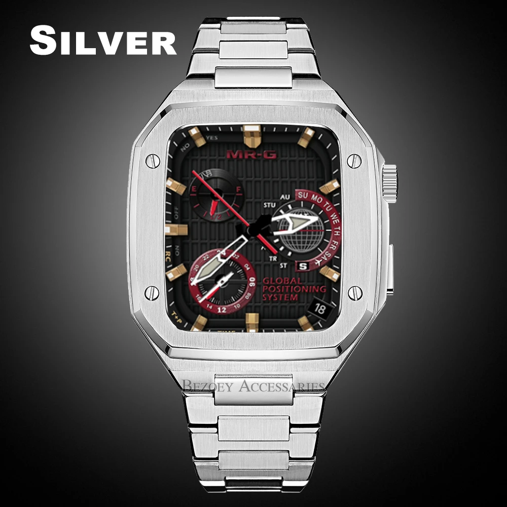 Deluxe Metal Bezel Frame and Strap Mod Kit