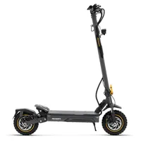 Trottinette électrique Ausom K20 Pro à double moteur, moteur 2800W max, batterie 48V 18Ah, pneus de 10 pouces, vitesse maximale de 60 km/h, autonomie de 90 km, frein à disque avant et arrière, déverrouillage NFC 2
