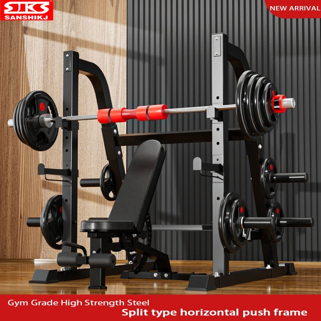 Commercial Multifunctional Weight Lifting Bench Press, Professional