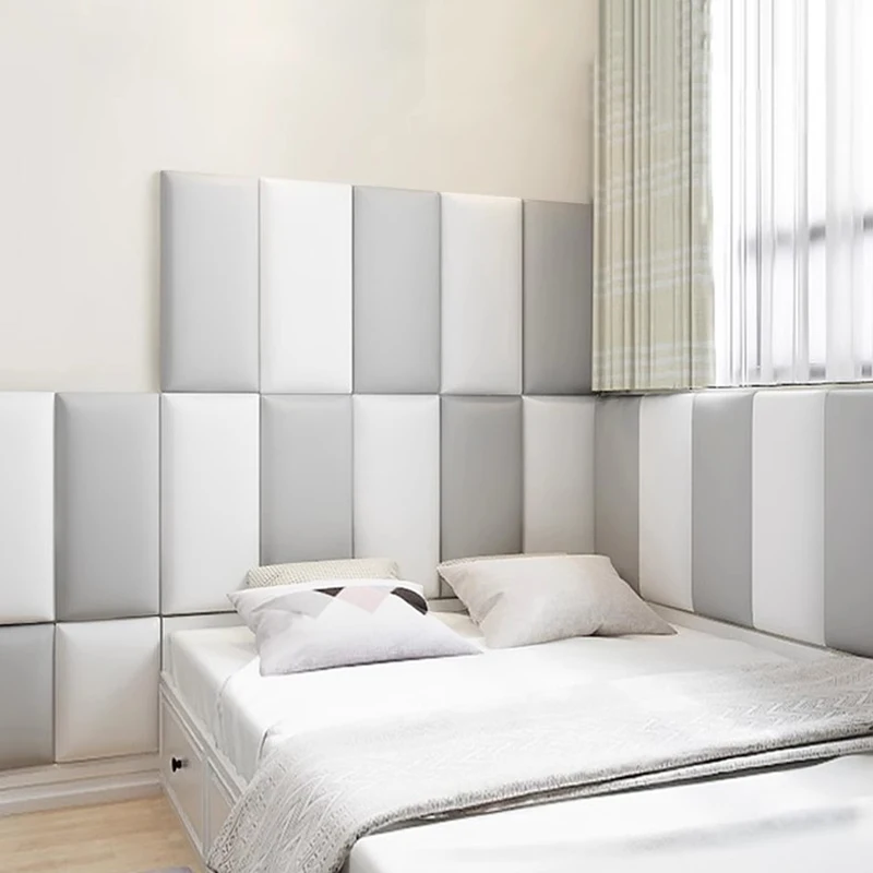 Sticker Beautiful Headboards Babies White Adhesive Upholstered Headboards Furniture Simplicity T&ecirc;te De Lit Home Furniture