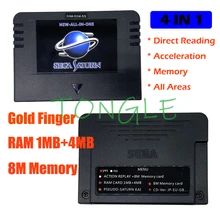  1 Piece New All In One Sega Saturn Games Card Pseudo-Saturn KAI, Pseudo-Kai 6.274, Action Replay Card, 4 MB Ram, 8 MB Memory 