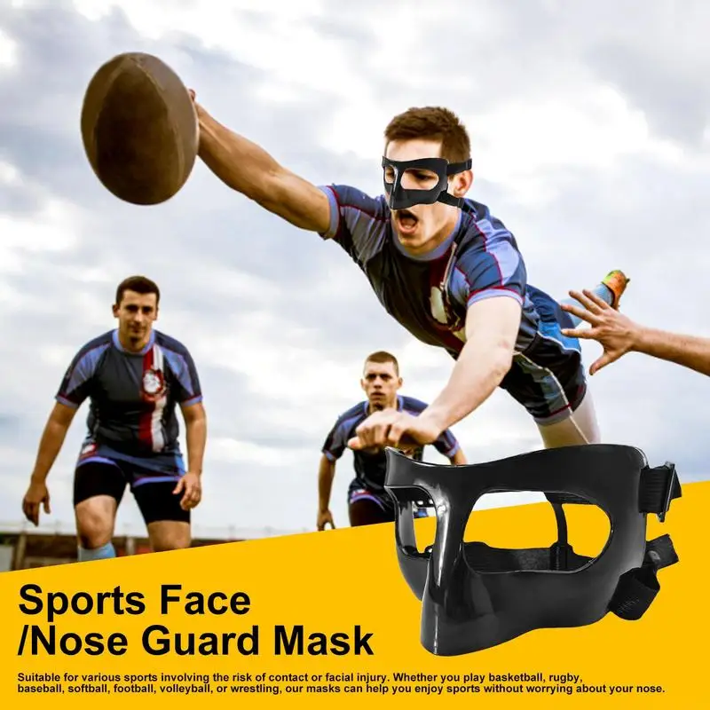 スポーツフェイスガード軽量快適スポーツプロテクターフェイスシールド