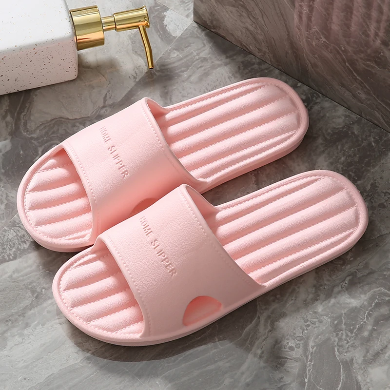 Slippers Women Summer Beach Sandals Bathroom Home Non slip EVA Floor Flat Shoes Suitable Indoor and Outdoor