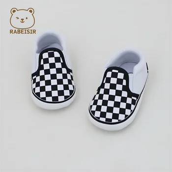 Spring, Summer, Autumn Baby Shoes, Canvas Shoes, Baby Walking Shoes, Breathable Fabric Sole, 0-6-12-18 Months 1