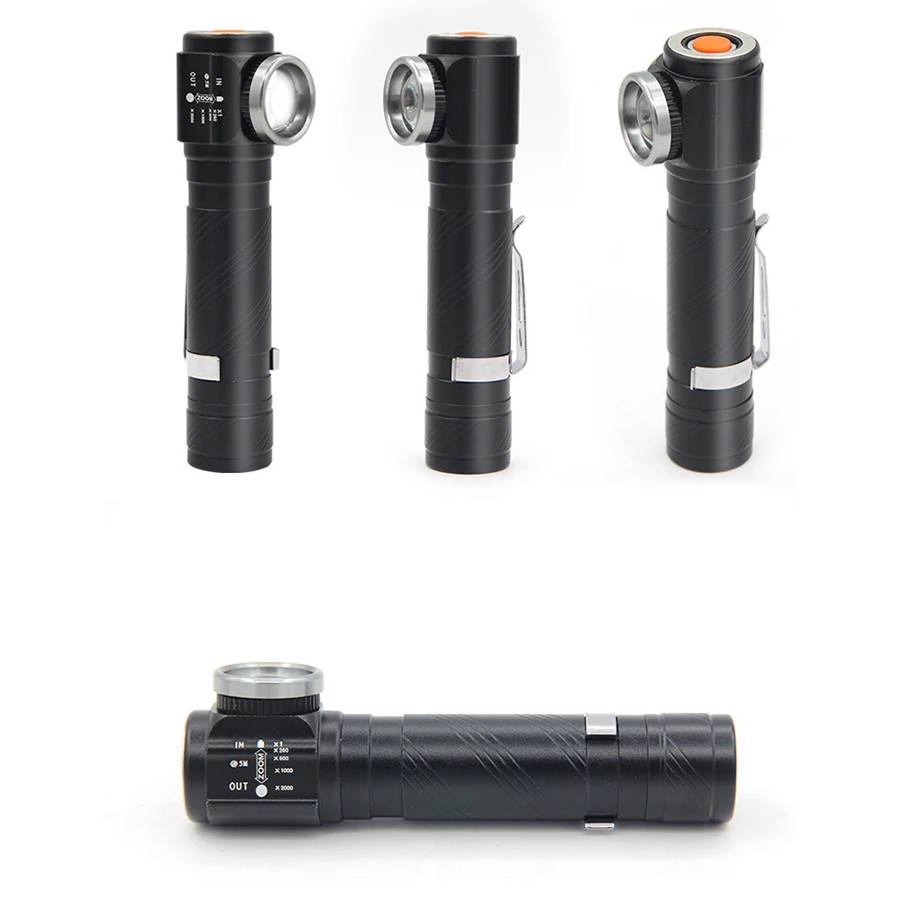 

Rechargeable Flashlight Strong Light Portable Headlamp Multi-Functional Head Mounted Torch For Outdoor Camping Fishing