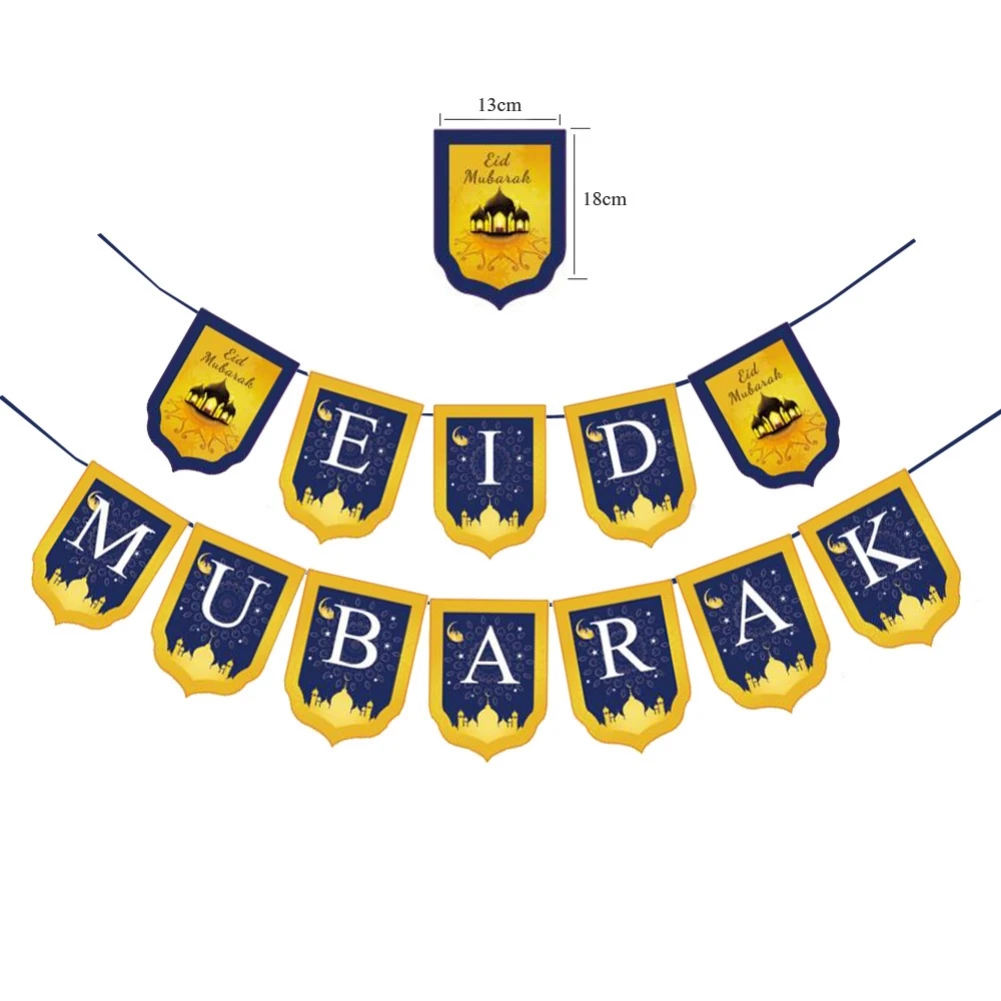 

Eid Mubarak Banners Ramadan Decoration 2023 For Home Islamic Muslim Party Decor Ramadan Kareem Eid Al Adha Eid al-Fitr Gifts