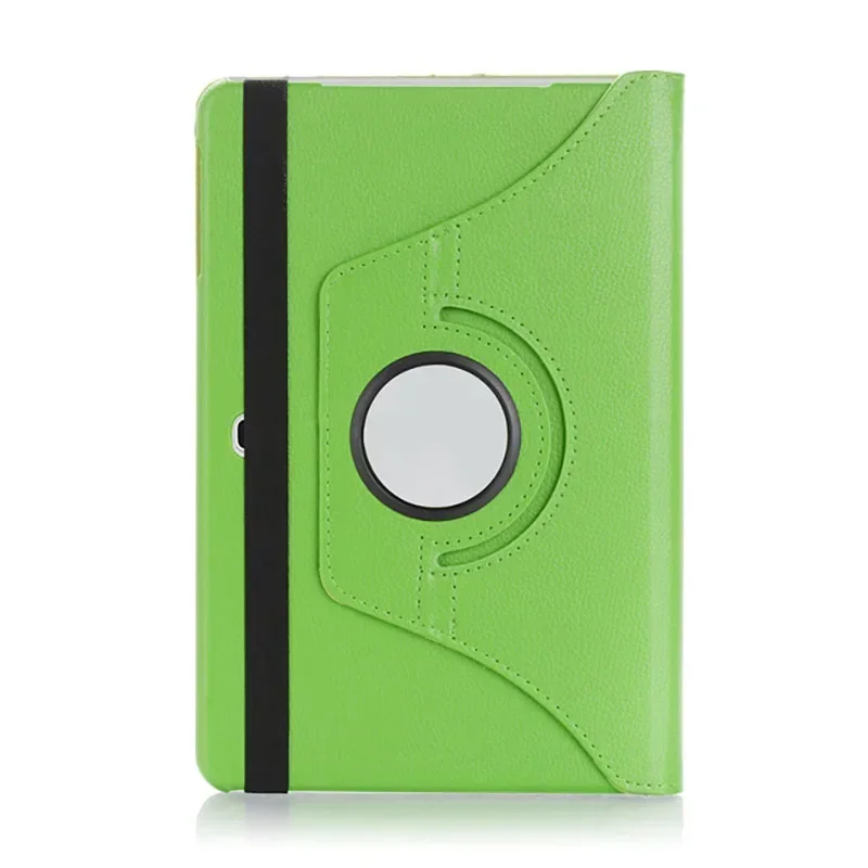 360 Degree Rotating PU Leather Flip Stand Smart Tablet Cover Shell