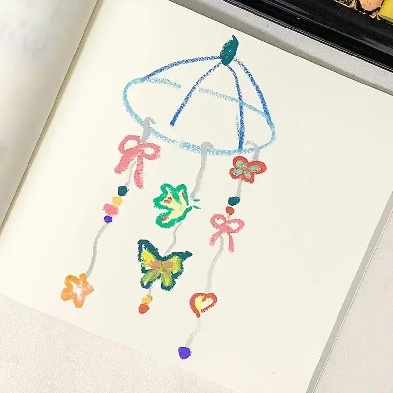 

Мультяшные милые Цветные татуировки-наклейки с колокольчиками, временные татуировки для мужчин и женщин, стикеры для тела, подарок, очаровательные