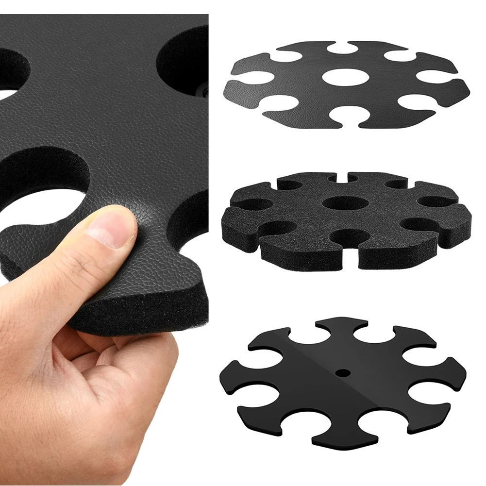 8슬롯 마이크 스탠드 마운트 분리형 멀티 마이크 랙 내마모성 마이크 정리 및 디스플레이 홀더 마이크 액세서리