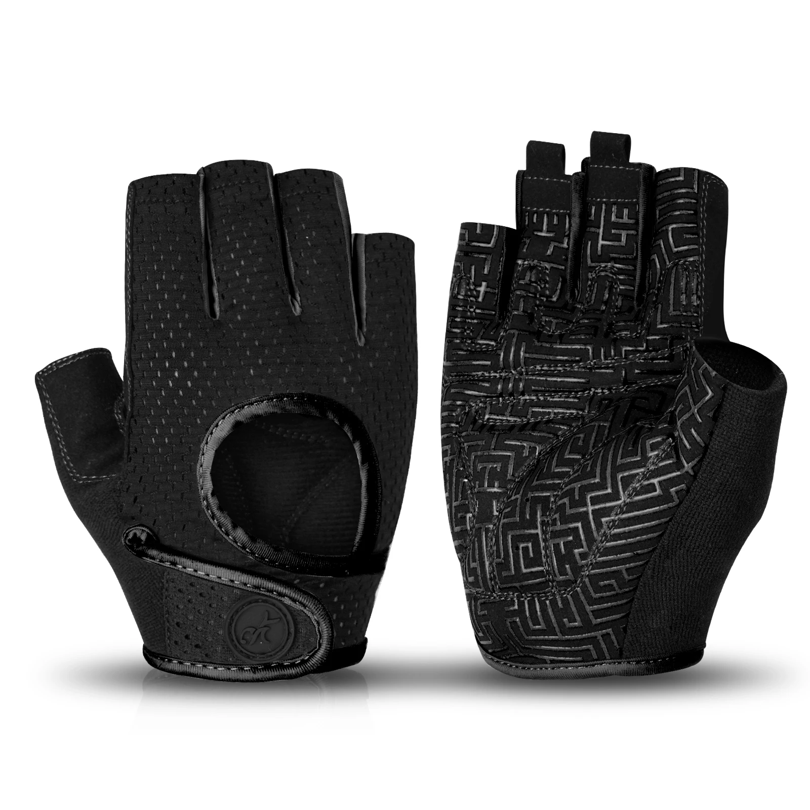 high quality fitness exercise palm protecting gloves palm protecting gloves training gloves pressure palm protecting gloves MOREOK Gym Gloves Beathable Full Palm Protect Fitness Training Workout Gloves Anti-slip Weight Lifting Gloves Exercise Glove Men