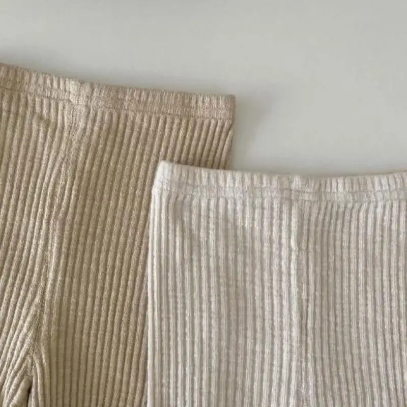 Casual Shorts Summer Newborn Baby Solid Shorts Girl Infant Ribbed Ruffle Short Pants Kids Boys Cotton casual shorts cotton shorts