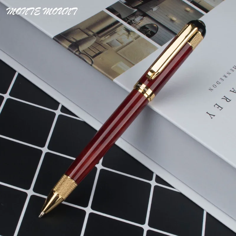 Black 0.7 ink refill Metal engraved ballpoint pen 1pc/Lot Learn office school stationery Gift Luxury pen hotel business Writing