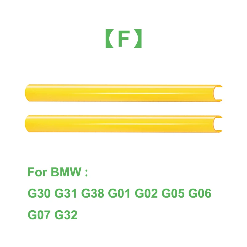 Dual Set Front Grille Trim Strips Cover Frame Stickers